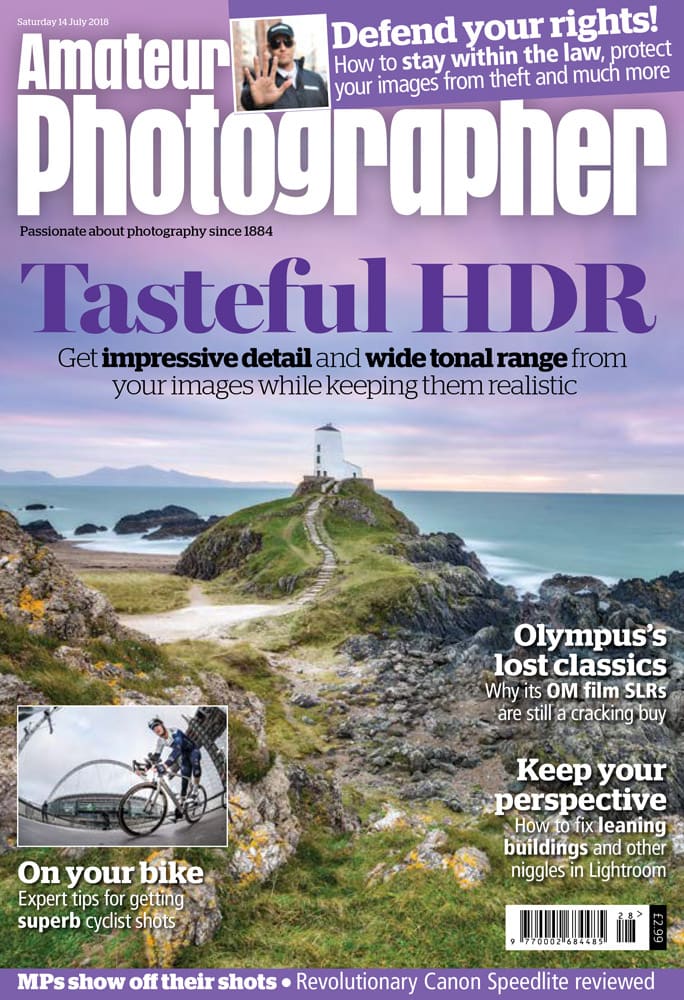 Amateur Photography magazine cover 14 July 2018