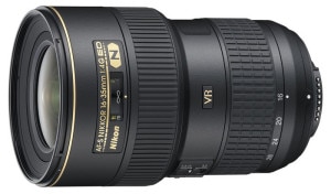 Nikkor 16-35mm f/4 ultra wide-angle lens