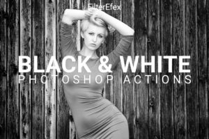 FilterEfex Black & White Photoshop Actions