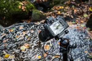 Padley Gorge Autumn Swirl behind the scenes
