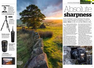 Amateur Photographer magazine focus stacking article by James Abbott