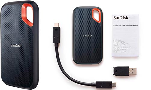SanDisk Extreme 1TB Portable NVMe SSD